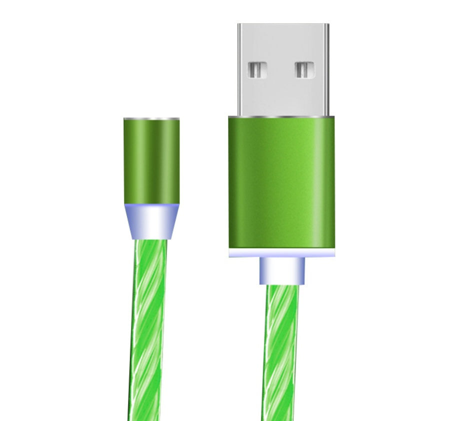 Magnetic LED Charging Cable – For iPhone & Android)